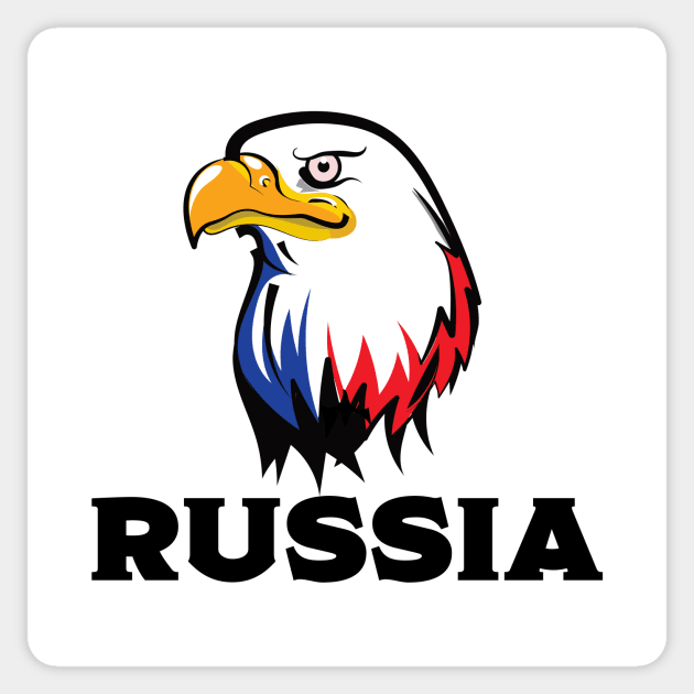 Russia Sticker by nickemporium1